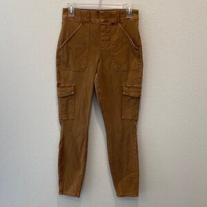 SPANX | Twill stretch cargo ankle pants